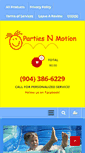 Mobile Screenshot of partiesnmotion.com